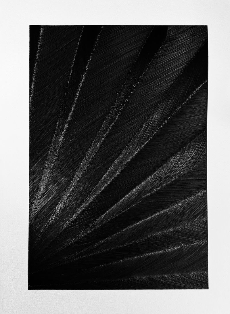 Arches 4 - Huile sur papier Arches - 66x86 cm